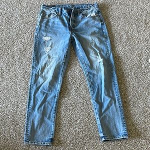 American Eagle slim straight jeans. 31x32